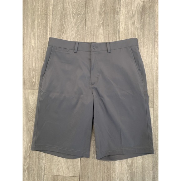 NIKE Mens Size 32 Gray Dri Fit Flat Front Golf Short - Picture 1 of 11